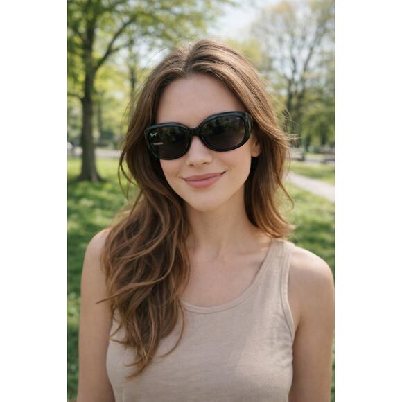 Ray-Ban RB4101 Jackie Ohh 601 Black Sunglasses FRAMES ONLY Italy main image 10